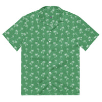 Load image into Gallery viewer, Green Coconut Trees - Moisture Wicking Aloha Shirt