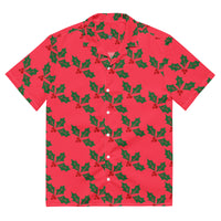Load image into Gallery viewer, Mistletoe - Moisture Wicking Aloha Shirt