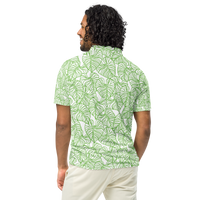 Load image into Gallery viewer, Green Leaves - Men's polo shirt