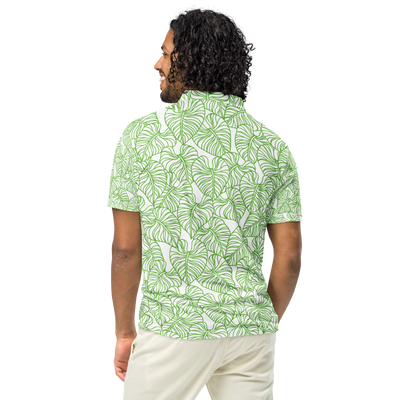 Green Leaves - Men's polo shirt