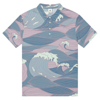 Load image into Gallery viewer, Waves - Golf Men’s slim fit polo