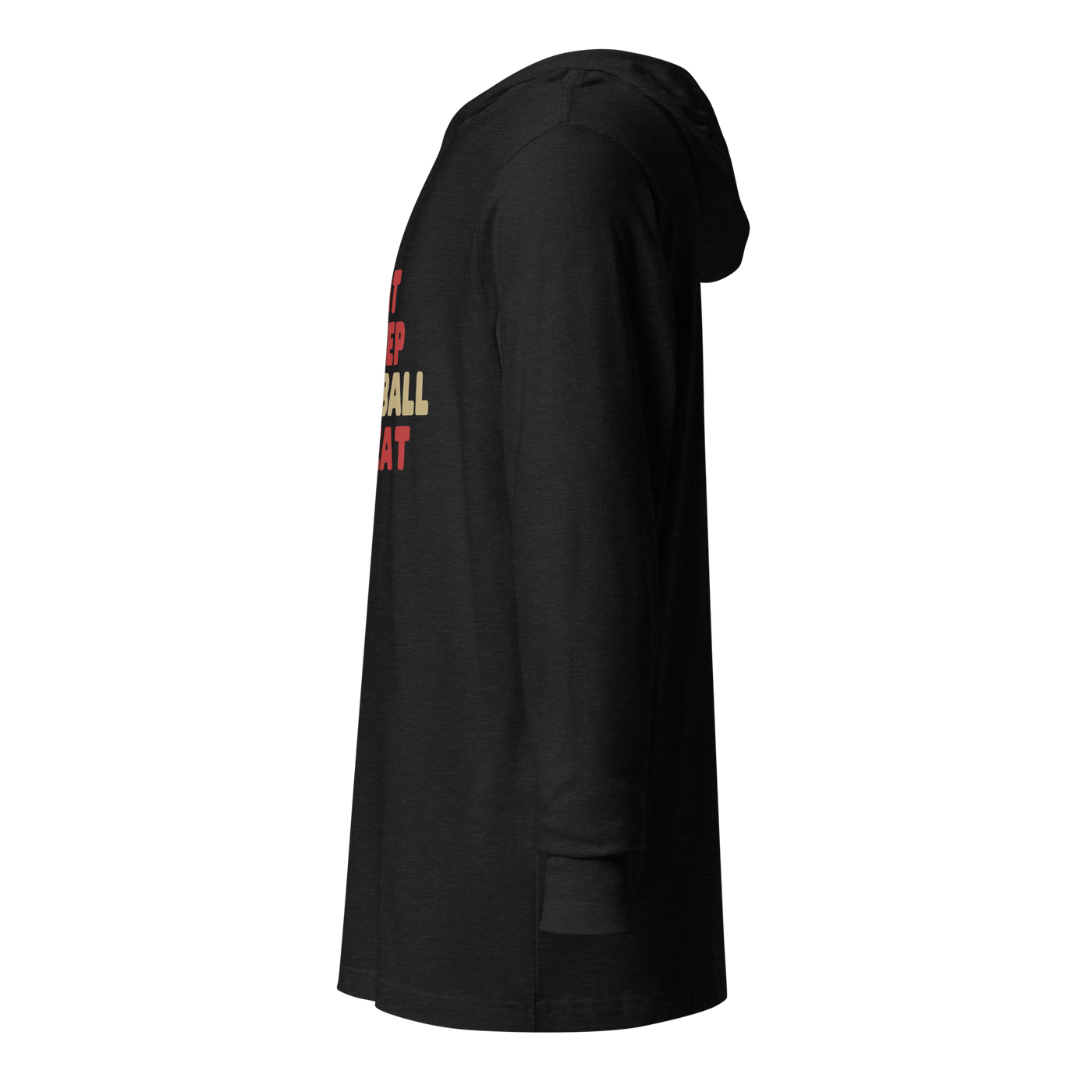 Hooded long-sleeve tee